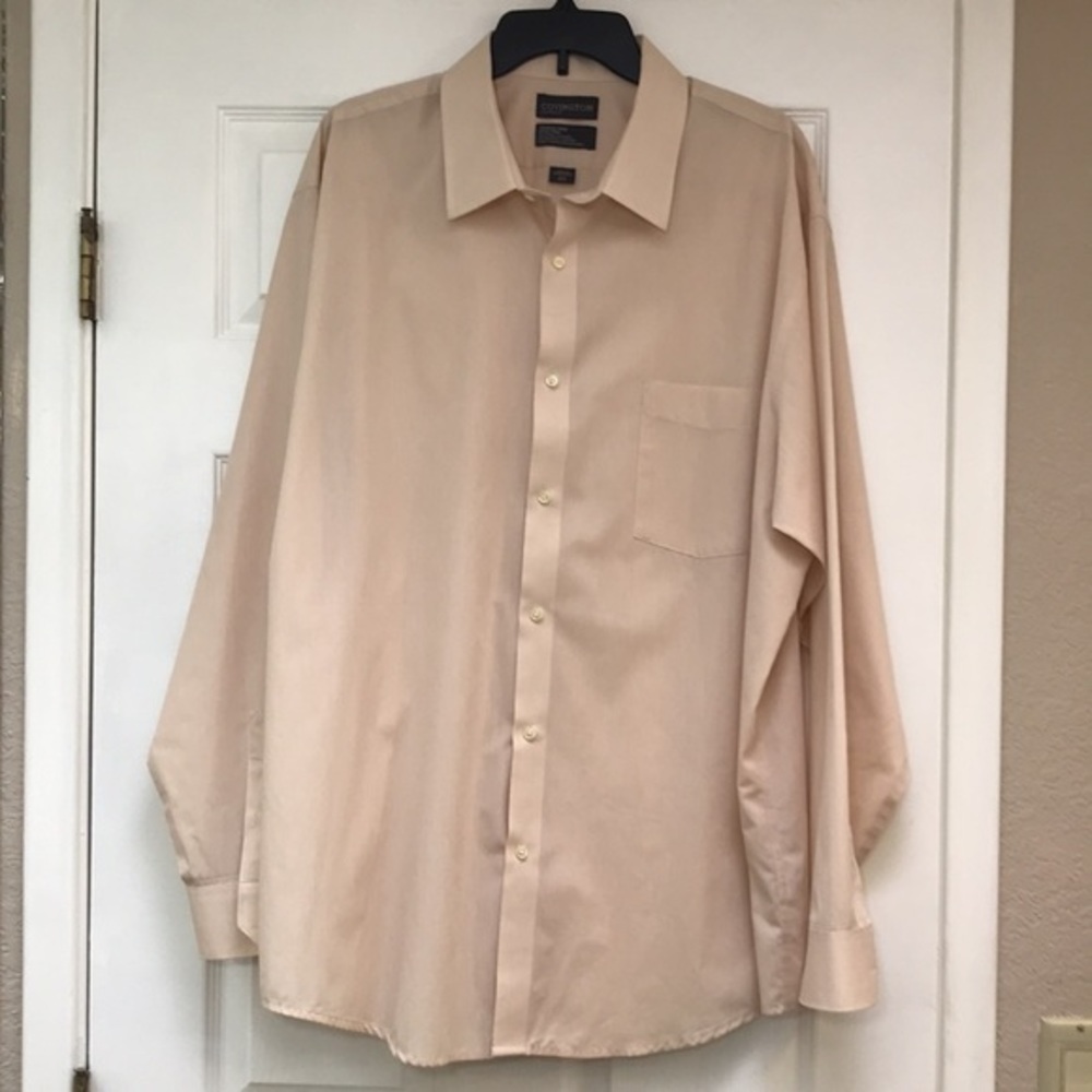 Covington Classic Fit Men's Long Sleeve Dress Shirt-Size 18 1/2 36/37